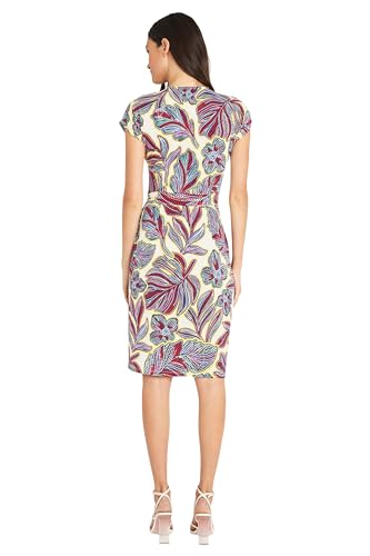 Image of Maggy London Women's Printed Matte Jersey Wrap