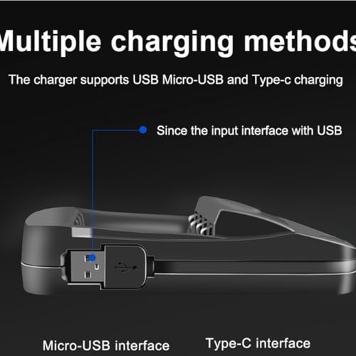 Chargeur de batterie USB intelligent HOMSFOU écran LCD tension décharge maison - 3
