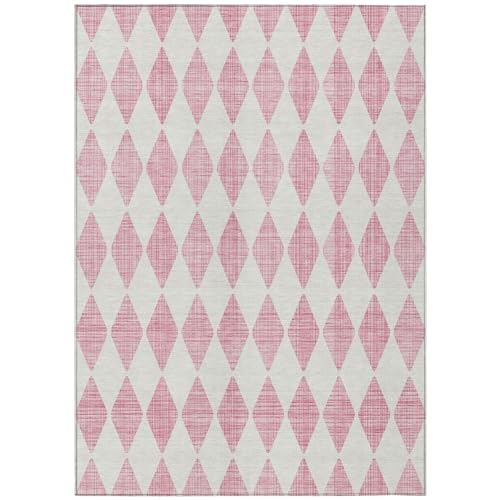 Tapete decorativo Addison Rugs Chantille 3'x5' rosa miniatura 1