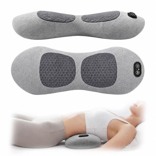 AHYDFSR 3 In 1 Rückenmassagegerät Schulter Massagegerät Nackenmassagegerät mit Wärme Vibrationsmassage und Wärmekompresse Intelligentes Massagegerät for Nacken Schultern Rücken