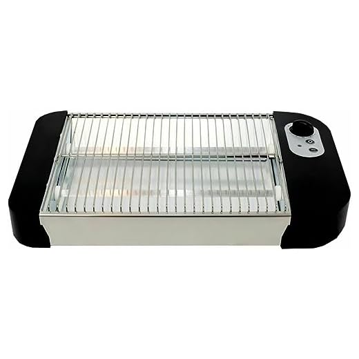 MAXELLPOWER TOSTADORA ELECTRICA Plana 2 Tubos 600W Horizontal 6 Niveles FACIL DE Limpiar