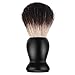 Amazing Safety Razor Shave Kit - Mysterious Black Men's Shaving & Grooming Sets - Butterfly Open Safety Razor,Friendly Brush,Great Shaving Stand,Shaving Soap Bowl, Super Stainless Blades