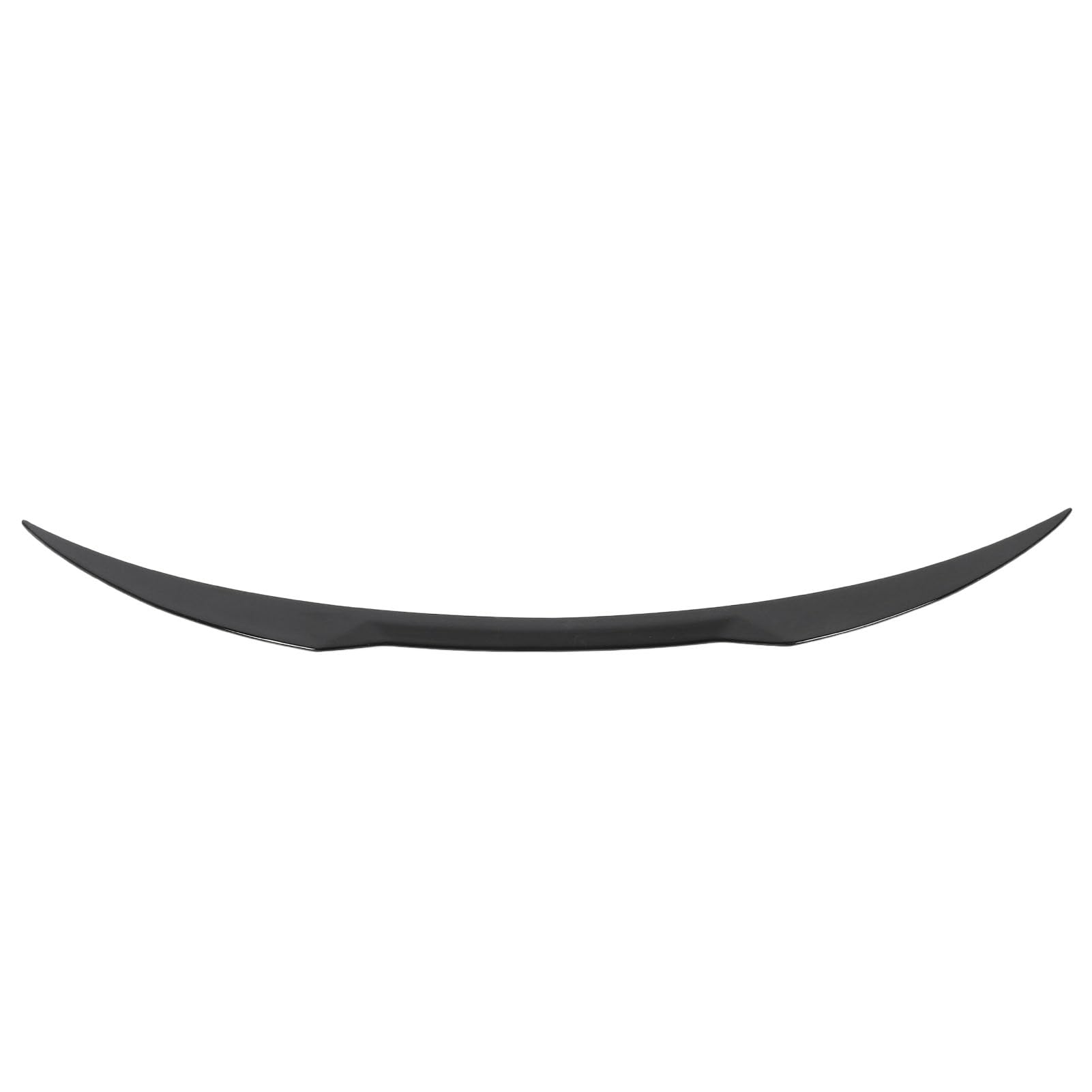 Trunk Spoiler, labbro di co, rivestimento di stampaggio posteriore compatibile con Giulia 2015 a UP, pannello di estensione del trunk in stile QV (Nero lucido)