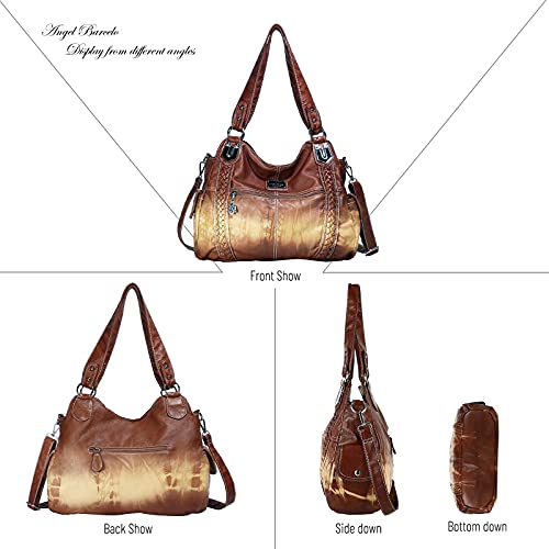 Image of Angel Barcelo Purses for Women Soft PU Leather Shoulder Bag Crossbody Purse and Handbags