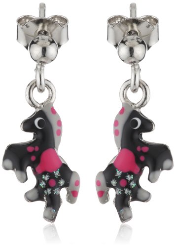 Scout Pferde 262094100 Pendientes de caballo para regalo de cumpleaños infantil con estuche