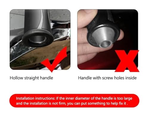 Embouts Guidon Anti-Vibration TRK502 Solution Contre Engourdissement Poignées Moto