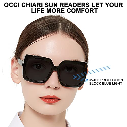 Image of OCCI CHIARI Narrow Reading Glasses Women Colorfull Cute Readers for Petite Face