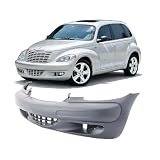 FitParts Compatible With Front Bumper Cover 2003 2004 2005 Chrysler PT Cruiser Dream GT Limited Wagon Convertible. New, Primed. W/Fog Light Holes. 5093640AA CH1000373