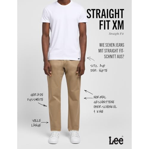 LEE - Jeans Herren - Regular Straight Fit - Extreme Motion - Cougar – Ansicht 4
