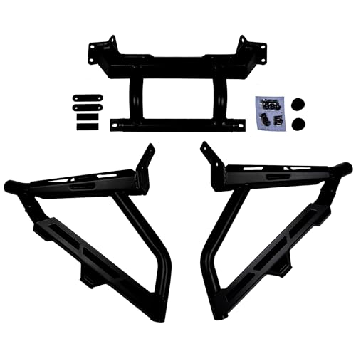 Polaris Upper Front Bumper for RANGER XD 1500 models for Headlight Protection Black Powdercoat - 2884872