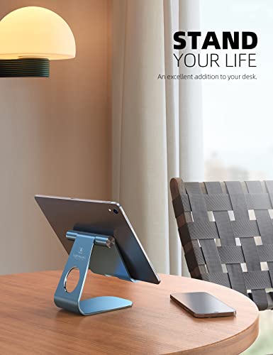 image for Lamicall Adjustable Tablet Stand: Desktop Holder Dock Compatible with 