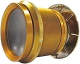 Wide Angle Peephole Door Viewer Doorscope Gold Metal