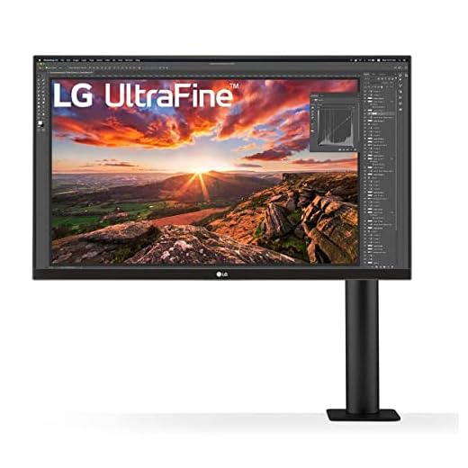 LG 27UN880-B Ergo Monitor, 27 Tum, Grå