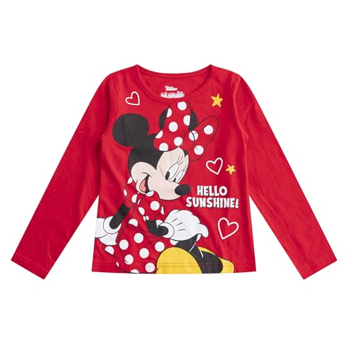 Disney Minnie Mouse Girls 3 Pack Long Sleeve Shirts for Infants, Toddlers, and Big Kids4