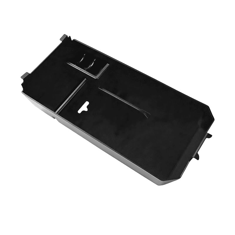 Armrest Box Storage Organizer Compatible with Mercedes Benz GLC C Class MB W205 C205 S205 C253 X253 Models Center Console Tray(Flocking Style)