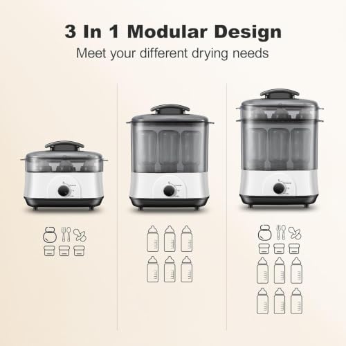 Baby Bottle Steriliser and Dryer 3-in-1 Electric Steam - Image 5