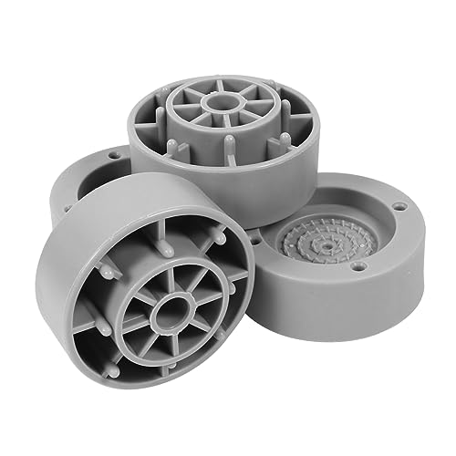 Didiseaon 4piezas Almohadillas Para Pies Prueba De Golpes Unidades De Altura Protector De Suelo Para Lavadora Almohadillas Antivibración Para Frigorífico