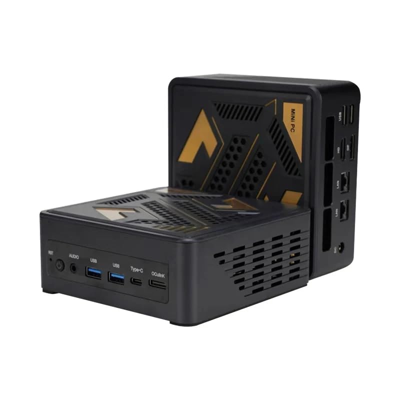 KINGDEL Mini PC para juegos AMD Ryzen 7 7840HS Procesador CPU (hasta 5.1GHz) 16GB DDR5 512GB NVMe SSD Micro PC con triple pantalla HD/DP/Thunderbolt Oculink 2.5G LAN WF 6E/BT 5.3