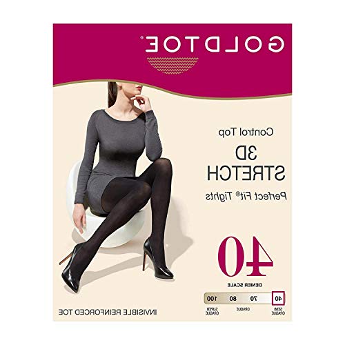 Image of GOLDTOE Women's Control Top Semi Opaque Perfect Fit Tights, 1 Pair