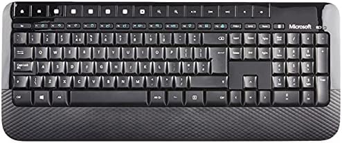 Microsoft Wireless Desktop 2000 Keyboard and Mouse Set, UK Layout - Black