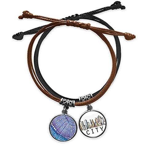 Bracelet cellule bleue en cuir Sidi pour vos tenues de tous les jours