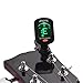 Clip On Guitar Tuner For All Instruments, Ukulele, Guitar, Bass, Mandolin, Violin, Banjo, Large Clear LCD Display For Guitar Tuner. 4pack