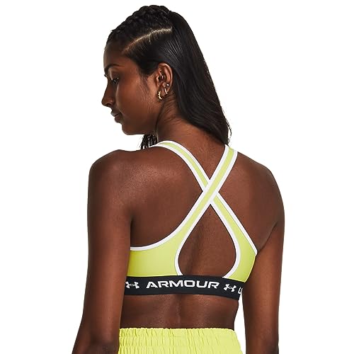 Image of Under Armour Women's Crossback Mid Impact Sports Bra