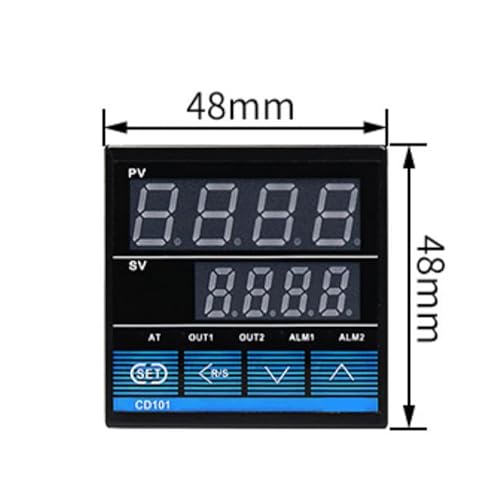 Régulateur de température CD101 avec sortie SSR pour chauffage stable