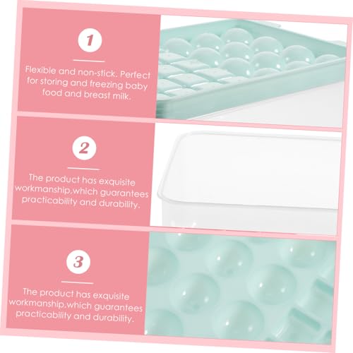 Molde para bolas de hielo COLLBATH con almacenamiento miniatura 3