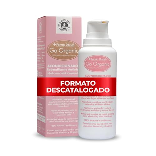 FARMA DORSCH - Conditioner | Acondicionador Go Organic | Hidratación y Reparación Intensiva | Aumenta Densidad y Brillo (200 ml (Paquete de 1), Antigua)