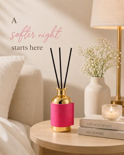 Set difusor Pretty Valley 80 ml con sticks aroma rosa miniatura 5