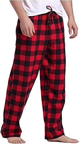 Image of Twist Mens Checked Cotton Comfort Night Western Global Desi Wear Pyjama Pant