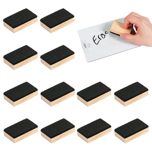 Fun Express Mini Dry Erase Eraser 12 Pack