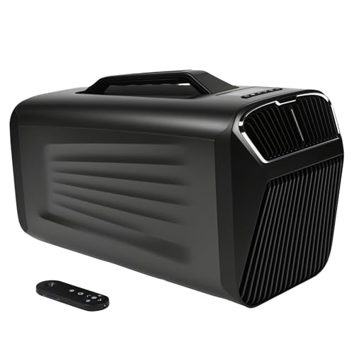 5600BTU Portable Air Conditioner for camping Tent Air Conditioner for RV, Van, Truck, Car – Dual Mode Cooling & Heating AC for Indoor&Outdoor Use