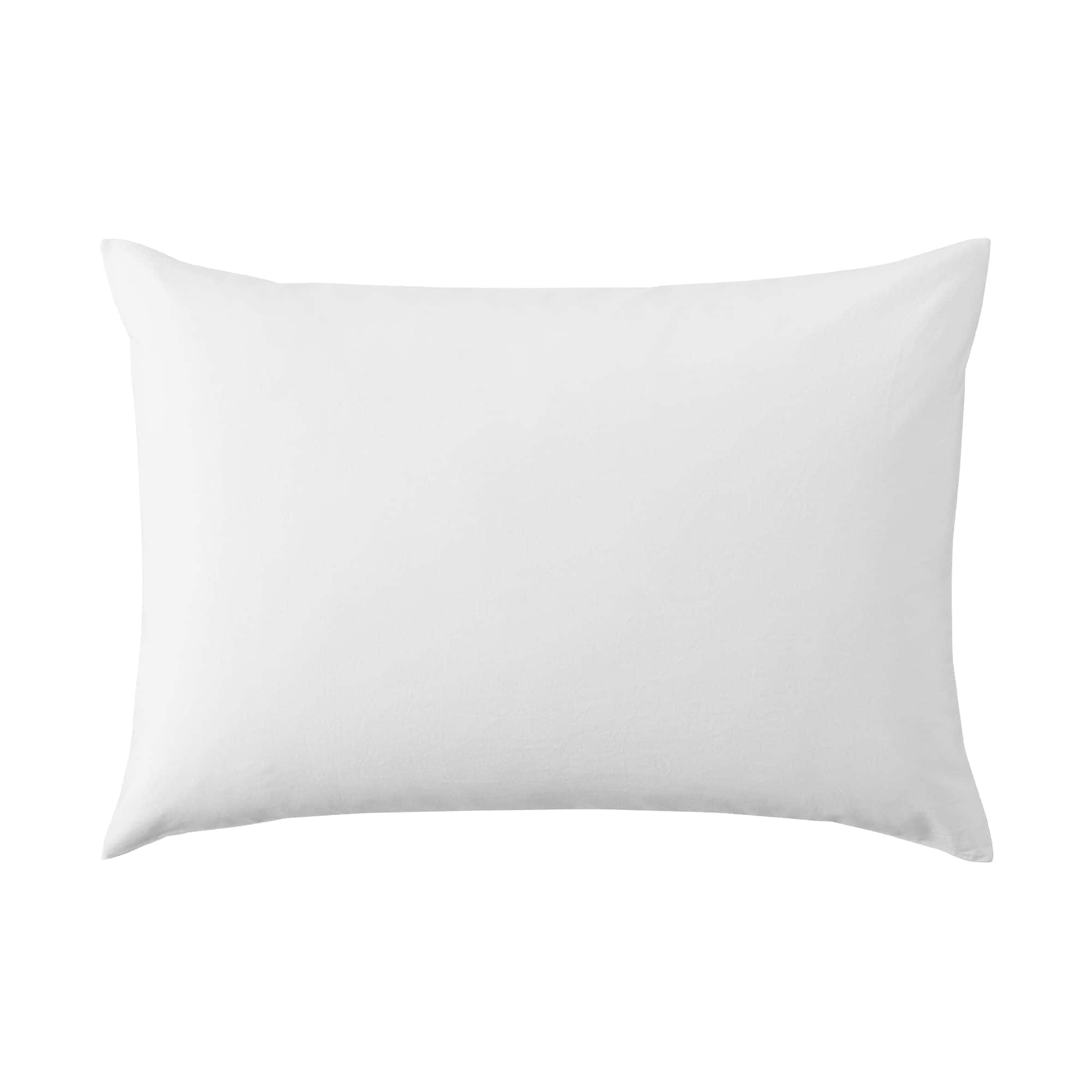 Amazon｜無印良品 洗いざらしまくらカバー43×63cm用 オフ白 84095917