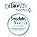 Dr. Brown's Medical Specialty Feeding System Wide-Neck Baby Bottles, Oral Feeding Solution for Preemies & Infants with Cleft Lip & Feeding Challenges, 9 oz/270 mL, 0m+ – 3-Pack