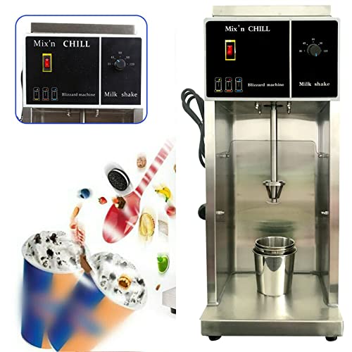 Edelstahl Eismaschine Kommerzielle 350W Automatisch Elektrische Softeismaschine 220V für Bars Cafés Milchtee-Shops – Bild 3