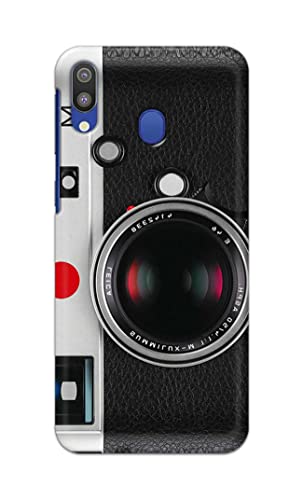 Image of Printed Hard Back Cover Case for Samsung Galaxy M20 Back Cover (Vintage Camera) -1302