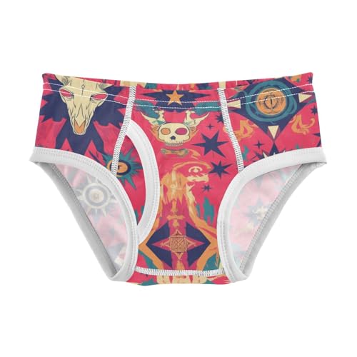 Rainbow Polka Dots Little Boys Cotton Kids Underwear Cute Undies