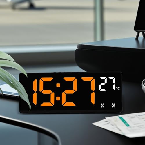 Réveil numérique de table avec fonction snooze pour table de nuit - 4