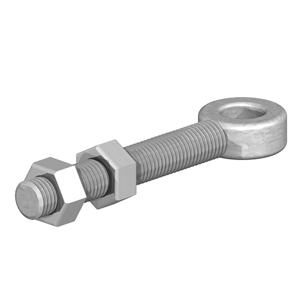 Gatemate Adjustable Gate Eyes - Zinc Plated - 150mm x 16mm