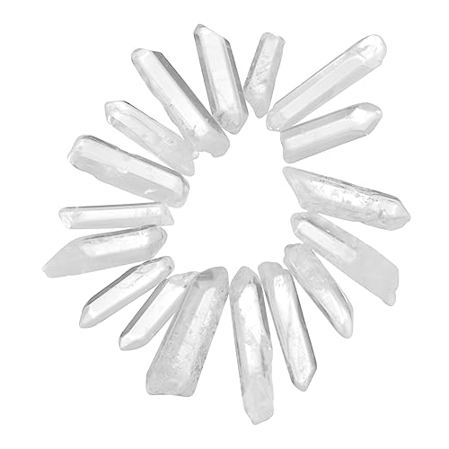 GALPADA 200g Adornos de Cristal Natural Piedra Bruto Decorativa Hogar Cristal de Transparente Piedra para DIY