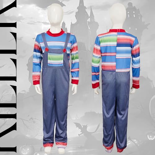 Disfraz Infantil Chucky Jumpsuit para Halloween miniatura 6