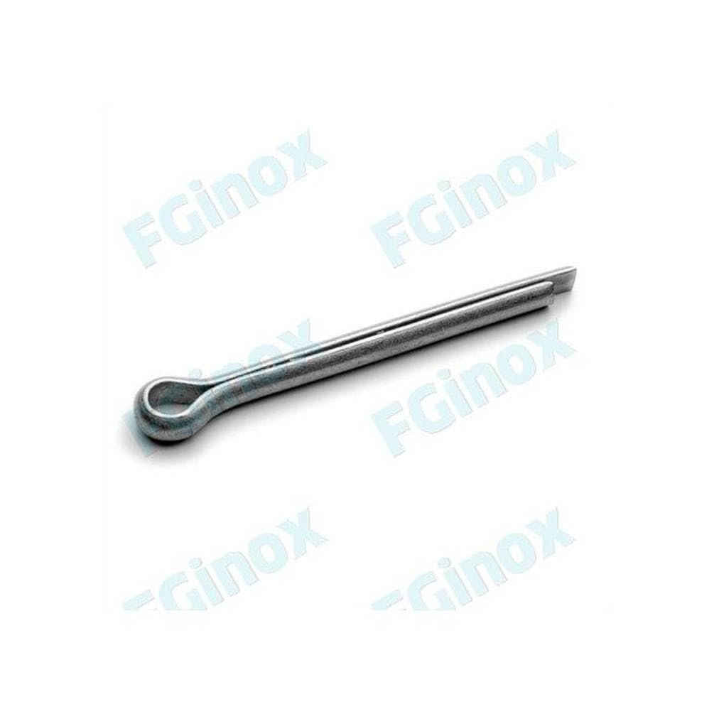25 pasadores ranurados 10 x 63 mm - DIN 94 - ISO 1234 - NFE27-487 - UNI 1336 - Inox A4 - D-Work