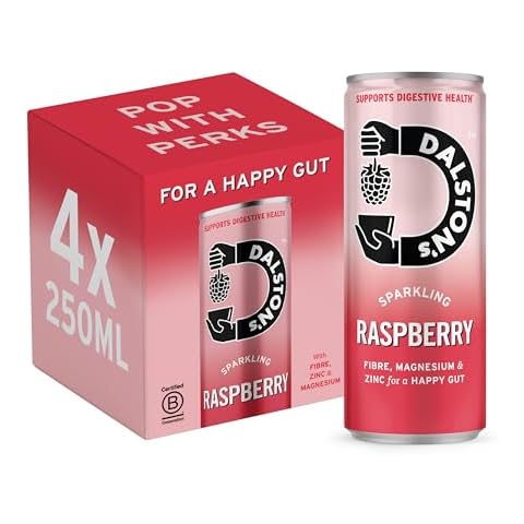 Dalston's Raspberry Soda for Gut Health Cover