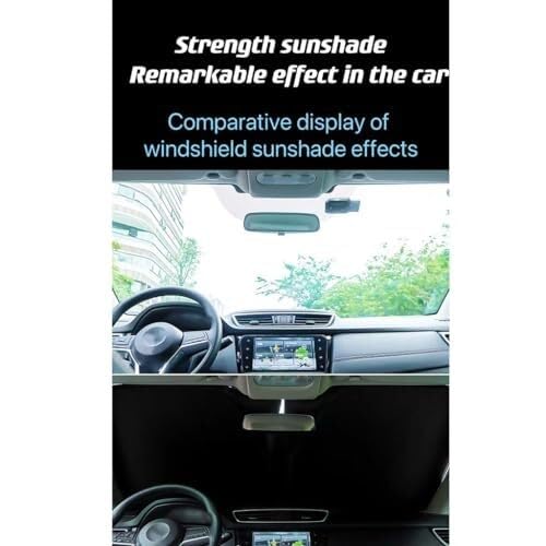Sonnenschutz Auto Auto-Sonnenschutz Für die Windschutzscheibe, Kompatibel mit VW Für Passat B8 2015–2024