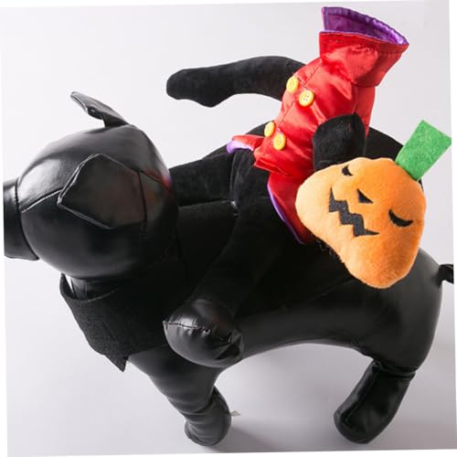Disfraz de Calabaza Halloween para Perros y Gatos miniatura 3