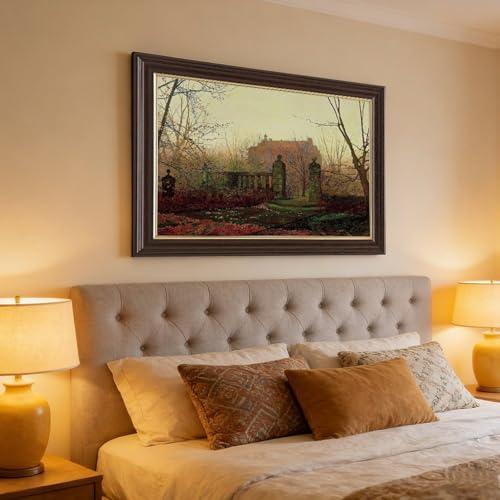 Toile Autumn Morning John Atkinson Grimshaw | Cadre suspendu et déco murale bureau
