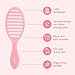 Wet Brush Speed Dry Hair Brush, Pink Drink (Summer Quencher) - Vented Design & Soft HeatFlex Bristles Are Blow Dry Safe - Ergonomic Handle Manages Tangles - Pain-Free Hair Accessories