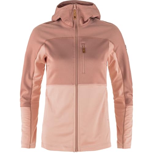 Image of Fjallraven Abisko Trail Women's Hooded Full Zip Fleece - Breathable, Comfortable, Lightweight Fleece Warmth - Hiking